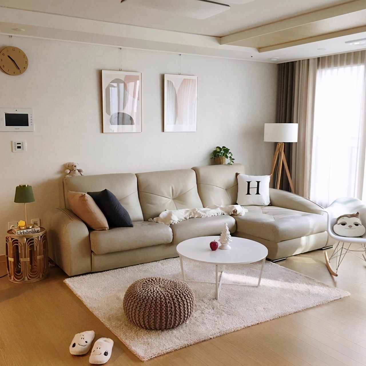 妈妈亲自布置可爱女生小屋,韩系温馨房间布置