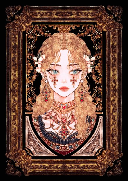 韩国画师线稿细节,韩国插画师画作图片