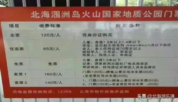 涠洲岛必须要买登岛费吗,涠洲岛价格高吗