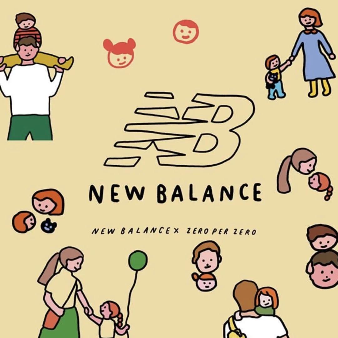 nb与日本插画师联名,nb联名noritake帽子