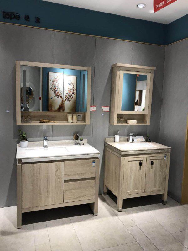 浴室柜台下盆尺寸怎么挑选,怎么挑选定制浴室柜行情价格