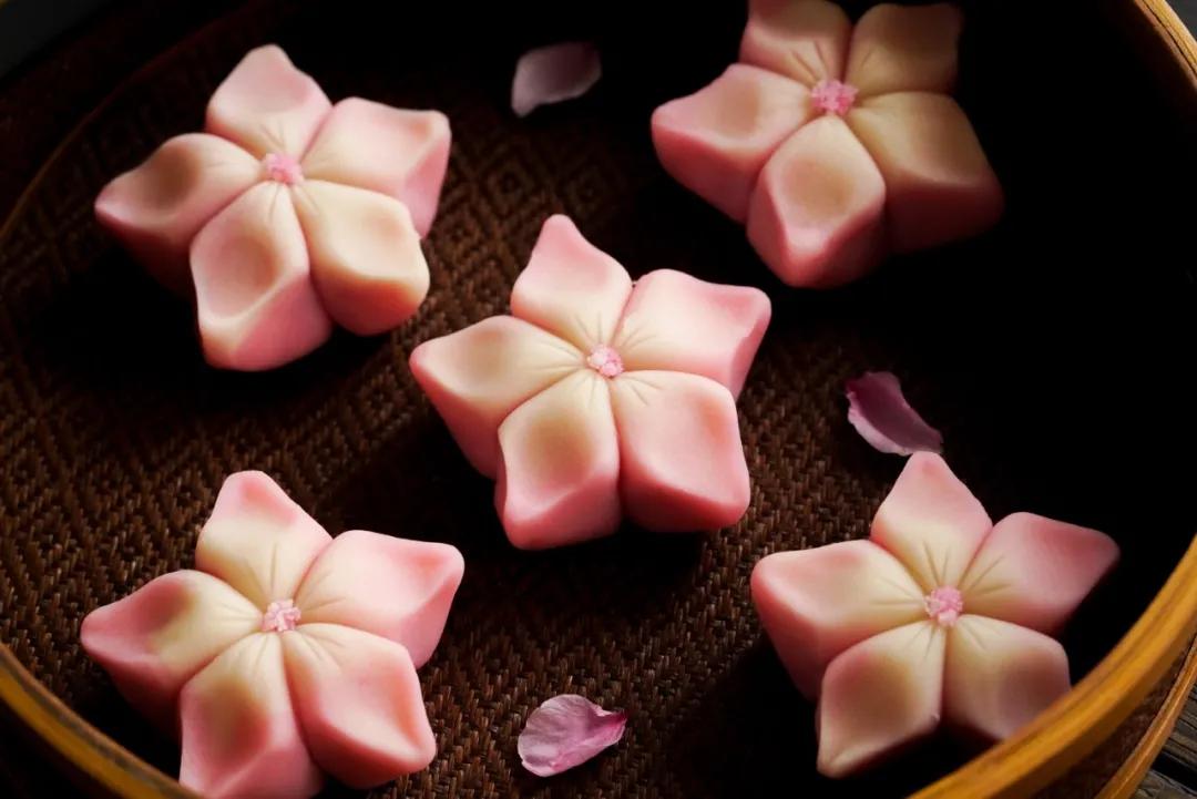 和菓子日本美食,日本的甜品和果子