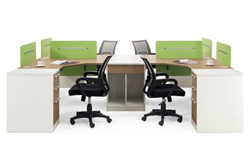 办公室屏风桌效果图,l型屏风办公桌缺点