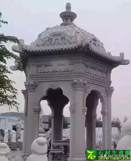 屋顶凉亭造型图片,仿木凉亭造型精美