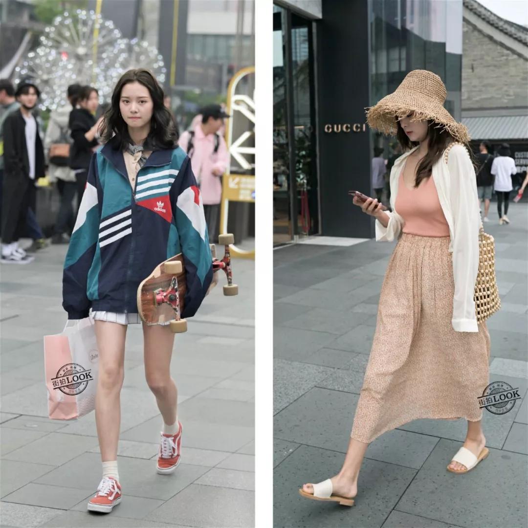 *朝特天**色的时尚街拍，你怎么看这种风尚？