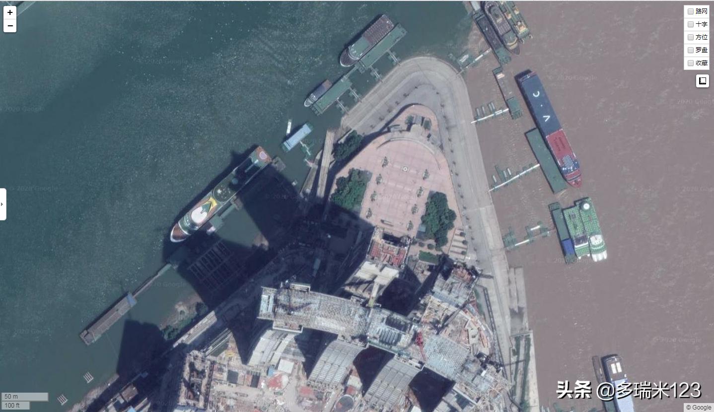 谷歌地图2018卫星图重庆,谷歌地图挑战重庆