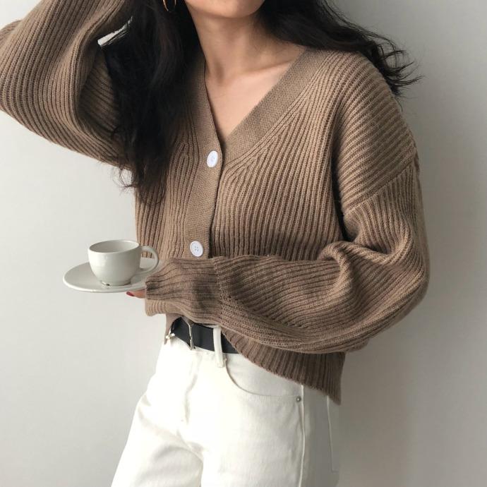 韩系穿搭宽松咖色,秋冬穿搭今年最流行的咖色