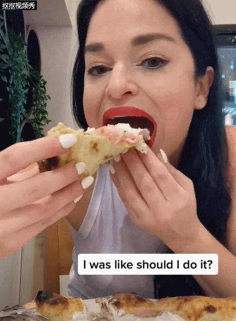 嘴巴最大的网红,一个嘴巴很小但是很能吃的网红