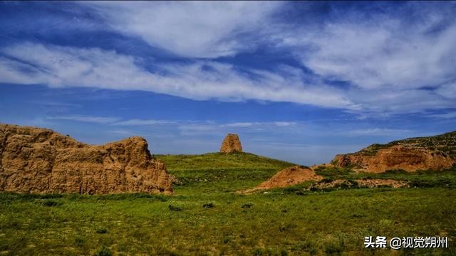 山阴，广武明长城塞外的长城