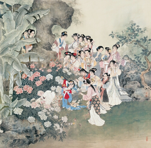 悠悠三百年，红楼夺目红，古今名家精绘《红楼梦》