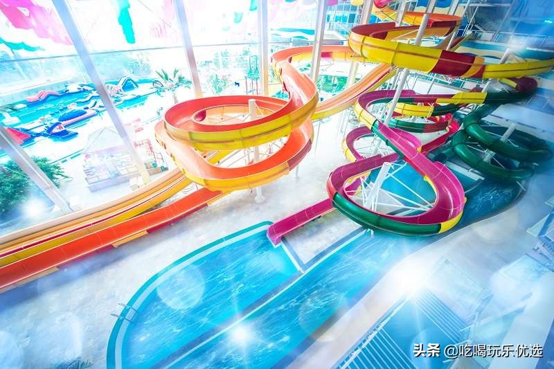 海拉尔淘气堡室内滑梯,欧乐堡水上世界儿童水滑梯