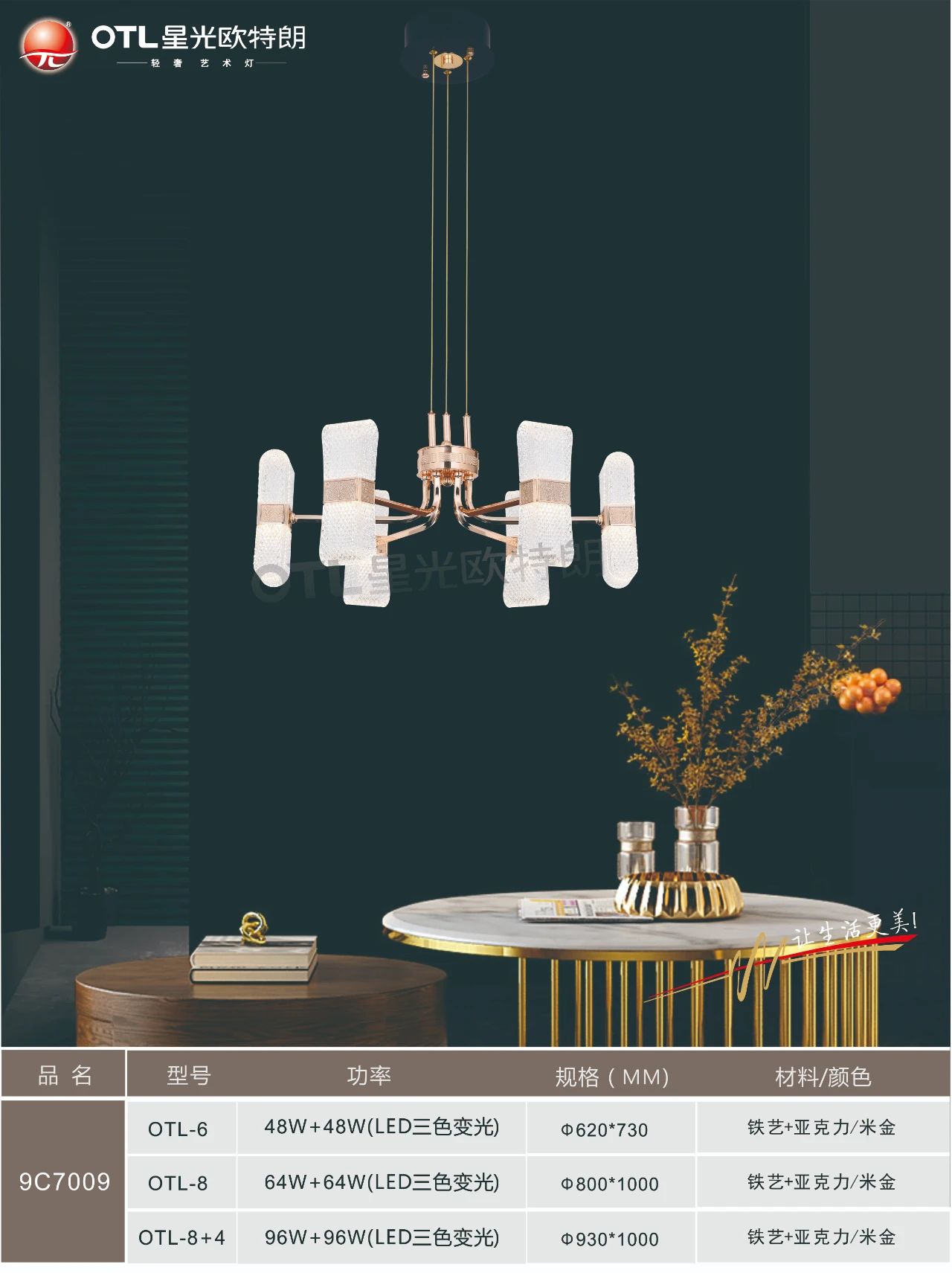 星光欧特朗照明,星光欧特朗灯具是几线品牌的