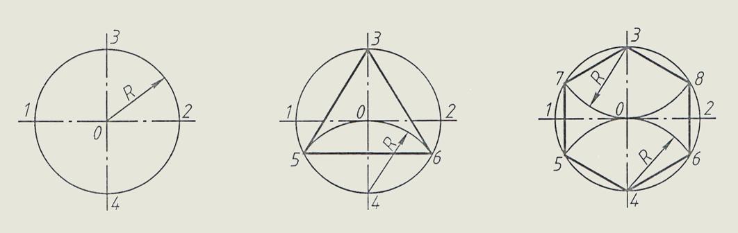 机械制图几何图形练习,机械制图几何作图视频教程
