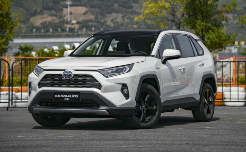 丰田混动suv油电混合rav4,日系车丰田rav4价格