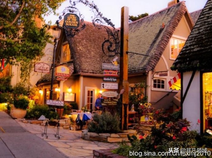 加州卡梅尔小镇,加州卡梅尔海景别墅