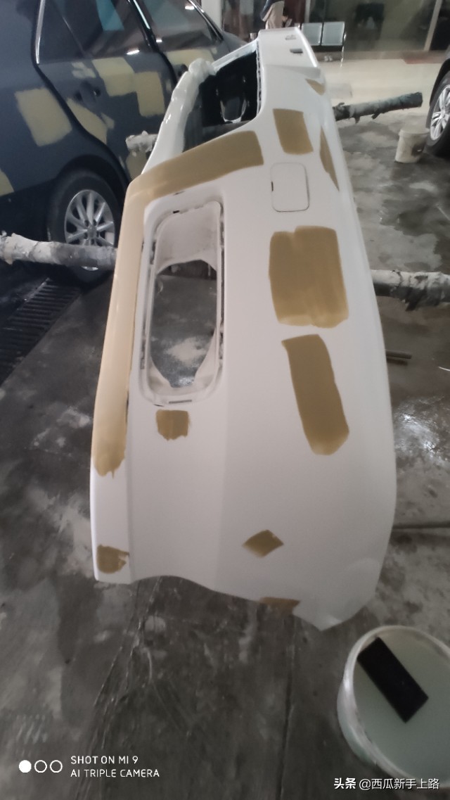 汽车保险杠最简单修复,汽车保险杠塑料件修复视频