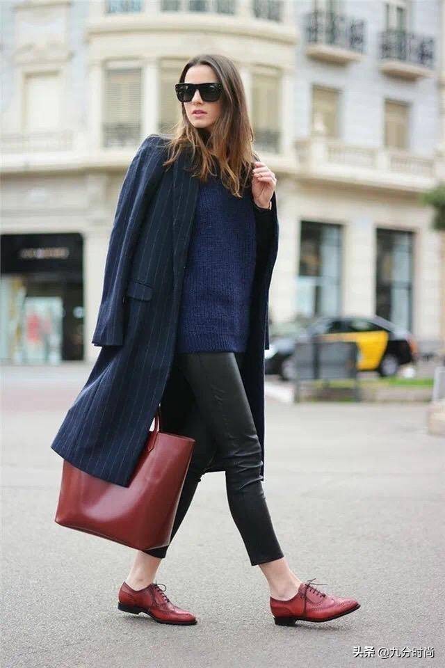 最近大火的“布洛克鞋”，居然可以这么时髦百搭！配裙子裤子都美