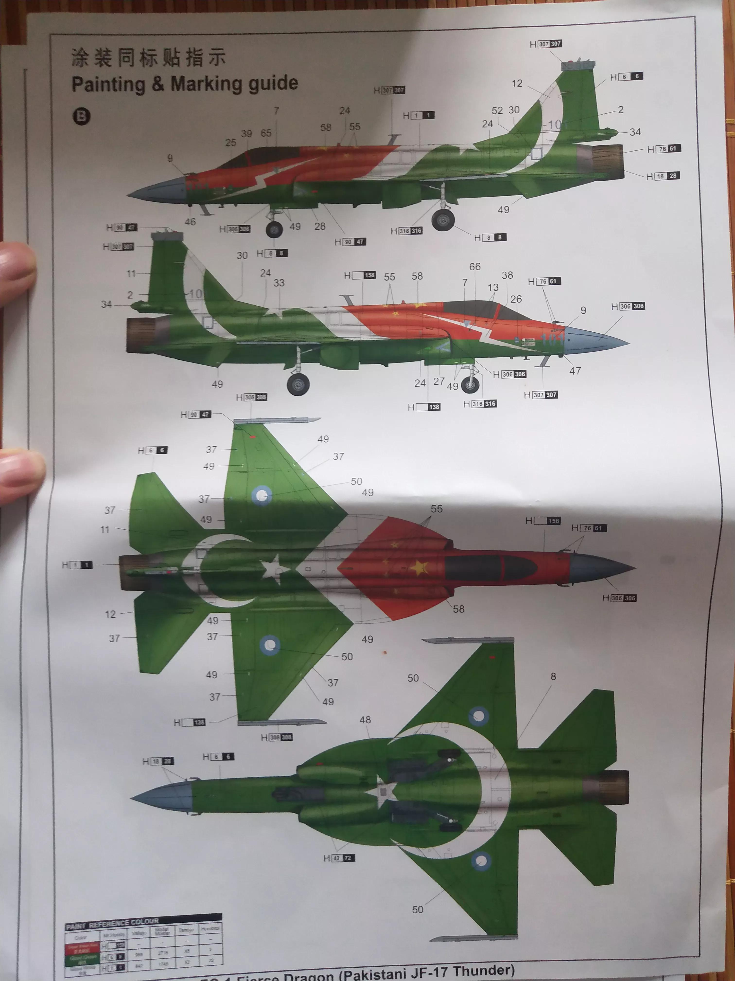 枭龙战斗机模型,小号手战斗机模型开箱视频