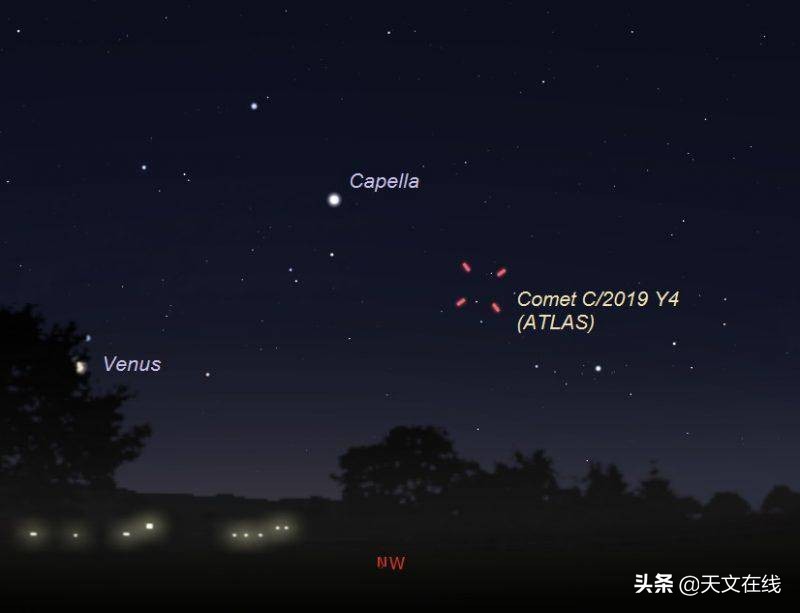 太过耀眼：“世纪彗星”ATLAS疑似解体，它能否顺利“路过”地球