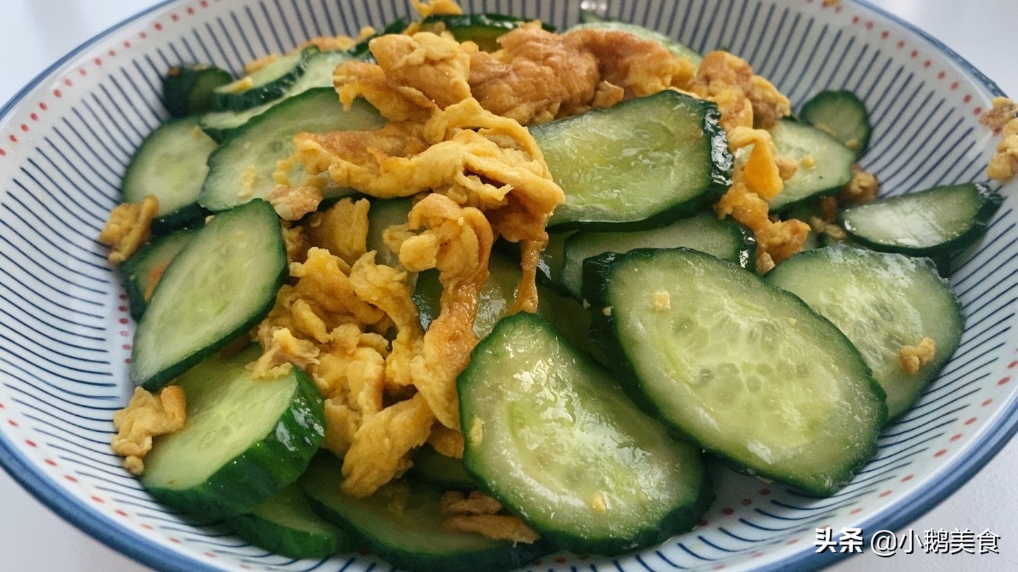 黄瓜炒鸡蛋怎么做不咸,黄瓜炒鸡蛋怎么做最方便