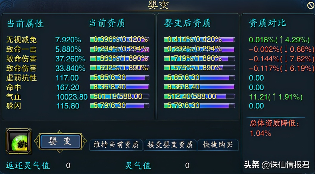 诛仙3元婴开光道具,诛仙3元婴道胎值快速提升