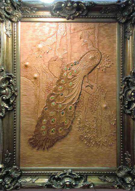 皮雕工艺简介,皮雕是怎么雕的