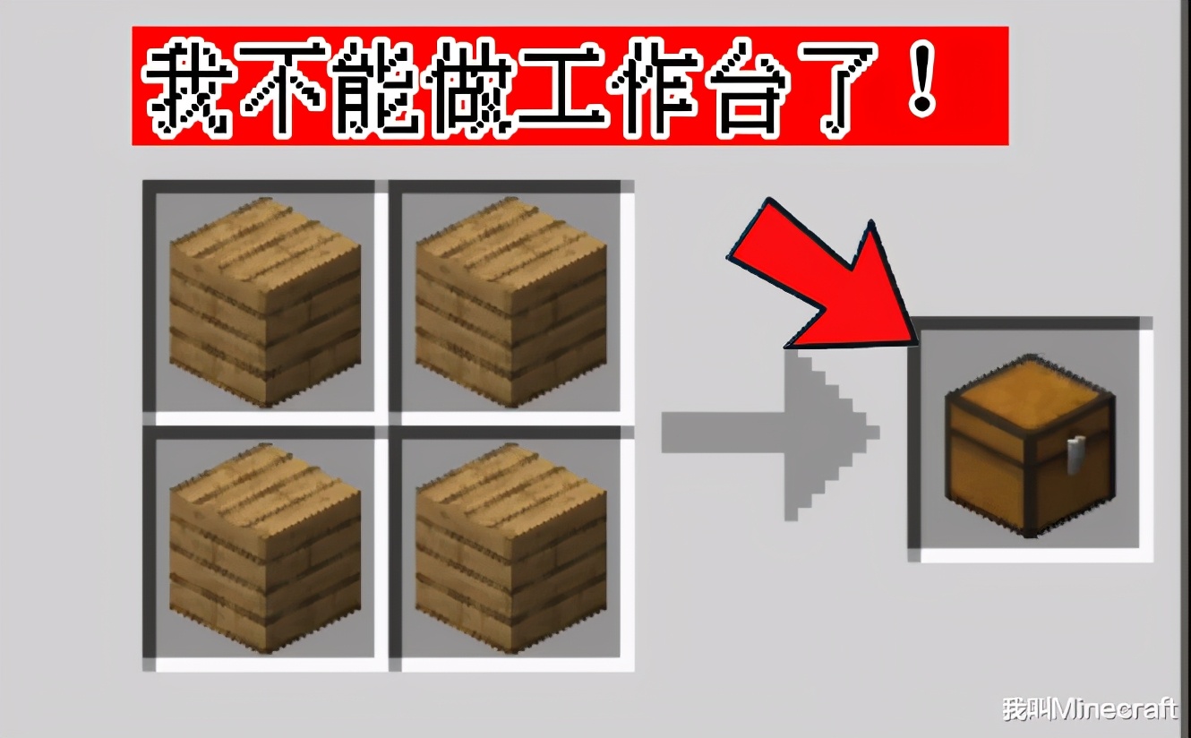 我的世界工作台怎么合成无尽之锭,没有工作台怎么合成东西