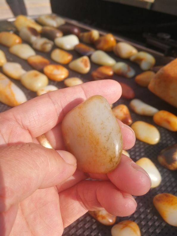 青花籽料直播,正宗和田玉籽料直播