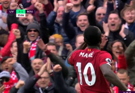 利物浦2:1逆转萨拉赫马内进球,利物浦萨拉赫马内今晚能出战吗