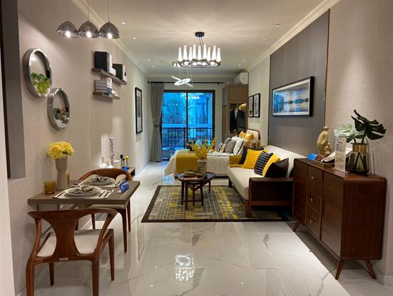 生蚝之乡广东阳江,钦州市碧桂园红树湾88平观景效果