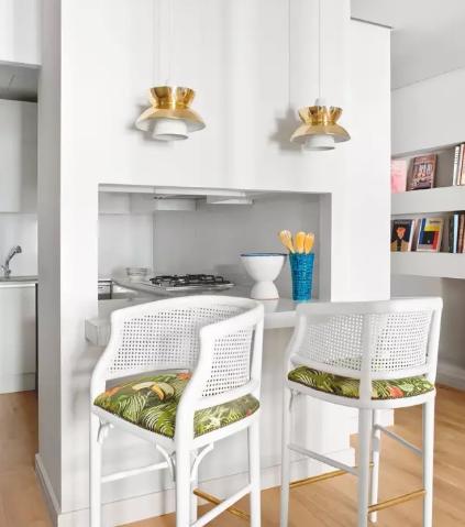 开放式厨房台面收纳整理技巧,小户型厨房台面收纳