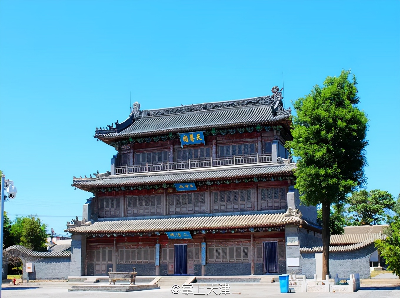 天津宁河天尊阁视频,天津宁河的天尊阁开放吗