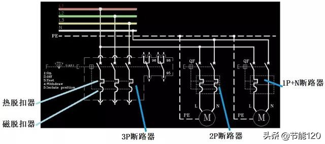 家用漏电开关1p+n和2p的区别,1p与2p漏电断路器的区别