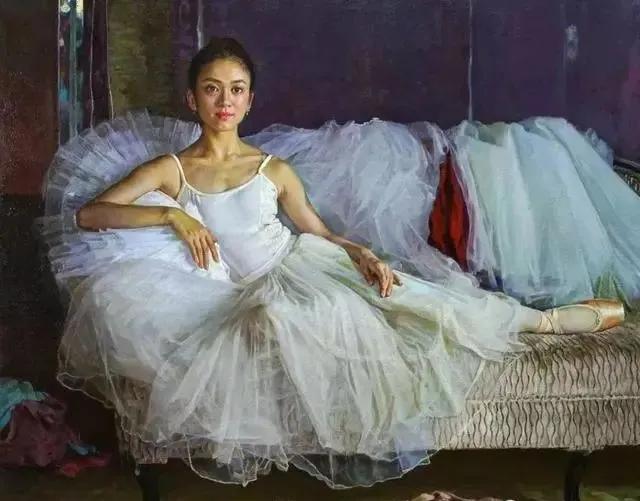 他偷看老婆同事跳舞25年，画下这曼妙的人体油画，还卖了1200万