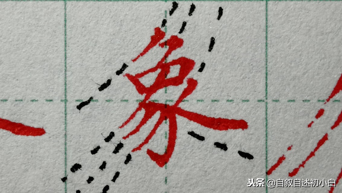 练字零基础入门很受用，部分字体结构的识别和举例！