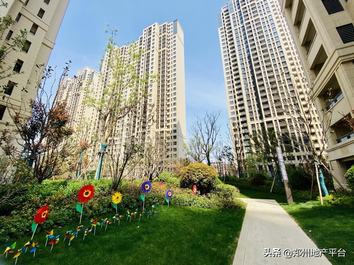 郑州锦艺金水湾二期布局,郑州锦艺金水湾二期实景图