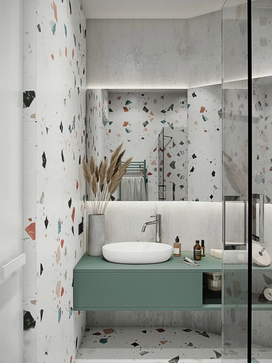 薄荷绿别墅设计 (常州高级灰别墅装修)