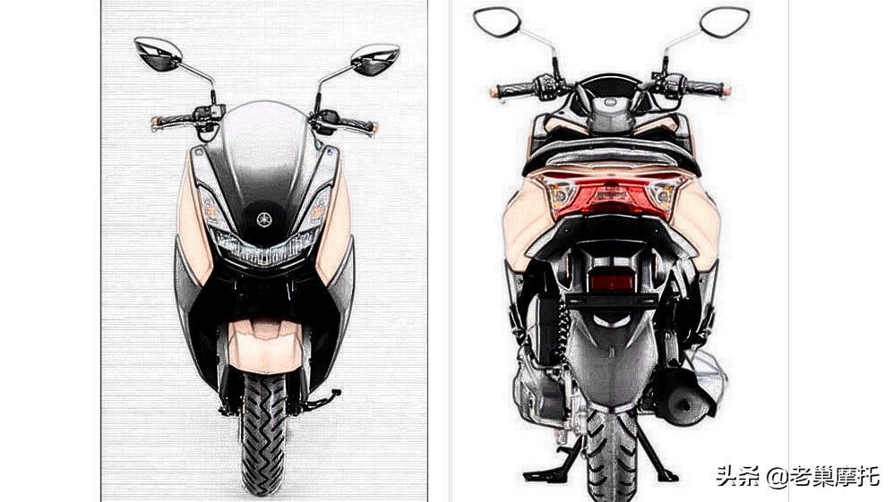 雅马哈巡鹰125和本田nx125哪个好,雅马哈摩托车巡鹰125图片