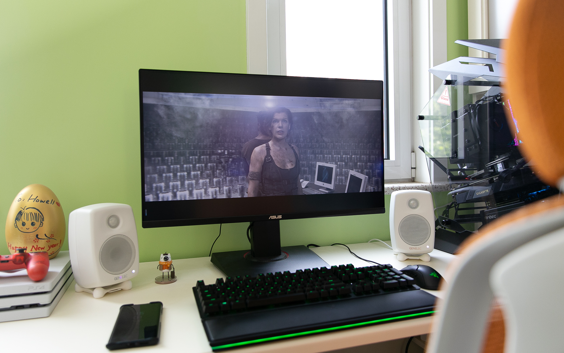 真力genelec g1 f1 立体声2.1 (genelec 真力g one g1)