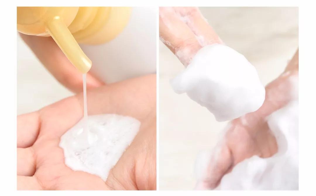 日本COW“泡泡机”沐浴液，起泡绵密好比“鲜奶油”！自带体香！