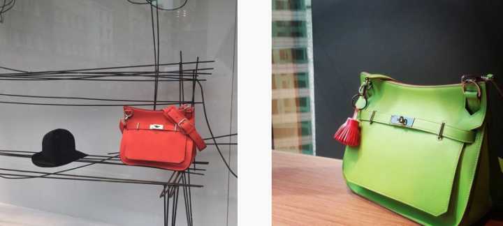 爱马仕35寸橙色铂金包,爱马仕的东西是正品吗