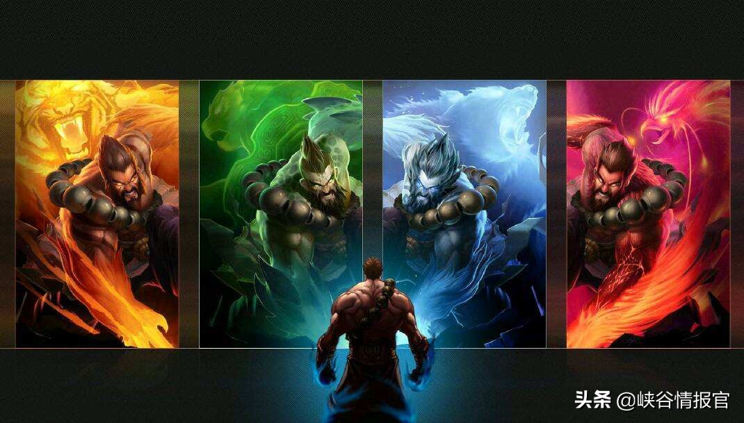 乌迪尔四神之力皮肤视频预览,ud新系列