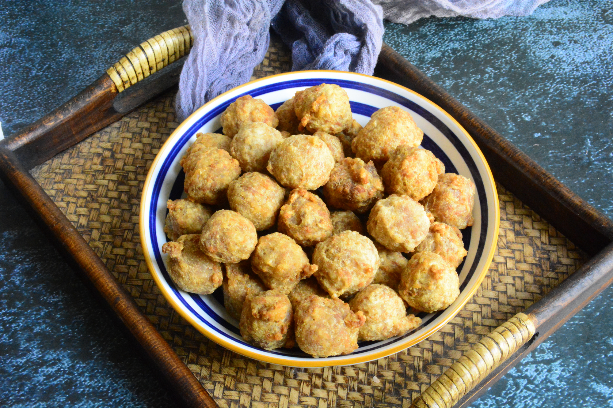 教你炸丸子姥姥传的秘方又酥又脆,酥脆炸丸子各种做法