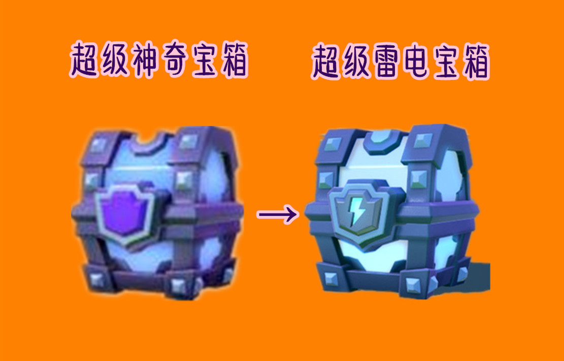 皇室战争中如何获得超级雷电宝箱,皇室战争超级雷电宝箱抽奖视频