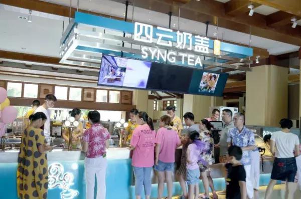 四云奶盖贡茶背后的商机,贡茶四云奶盖还有多少店