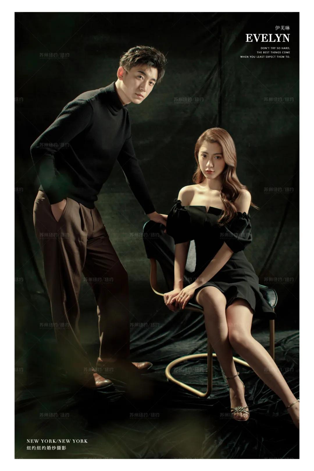 莫奈油画调色婚纱照,法式油画赫本风婚纱照