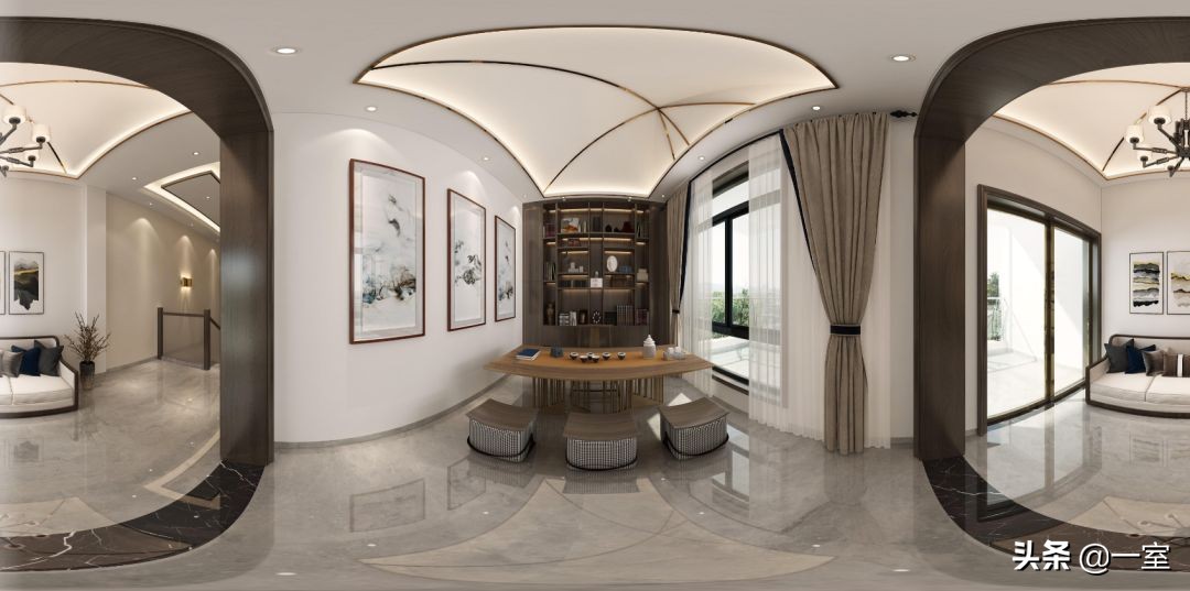 全景效果图最大的,如何出全景效果图