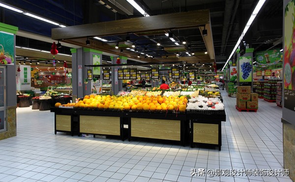 商场店铺设计案例图纸,超市设计图解大全