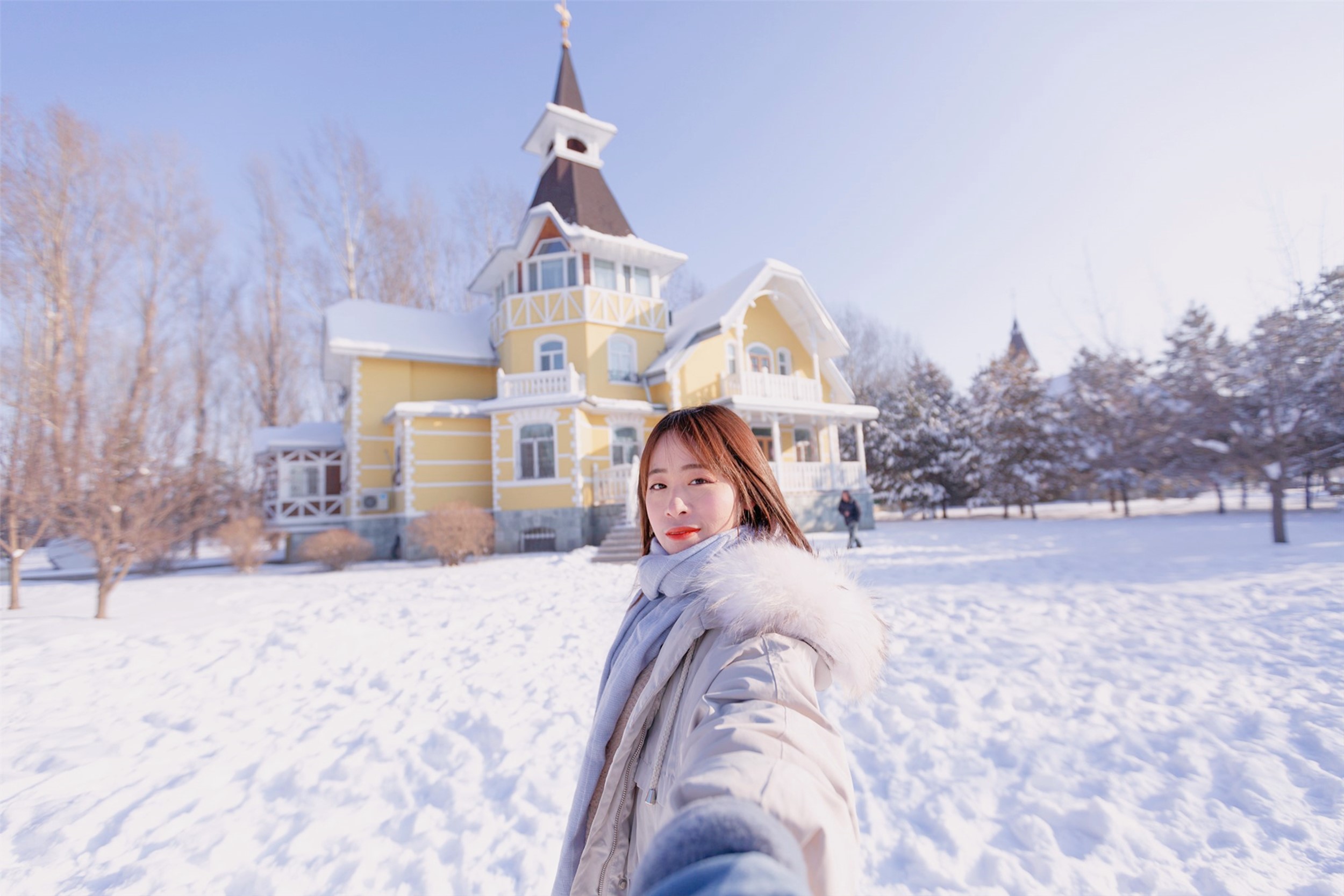 伏尔加庄园和俄罗斯风情小镇,伏尔加庄园浪漫的俄式冬季