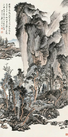 郑午昌花鸟,丝鬓散人郑午昌百幅绘画作品赏析